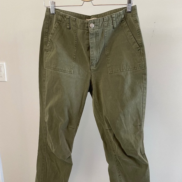 Socialite Green Cargo Pants - Picture 1 of 3